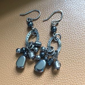 Silpada Hematite Earrings